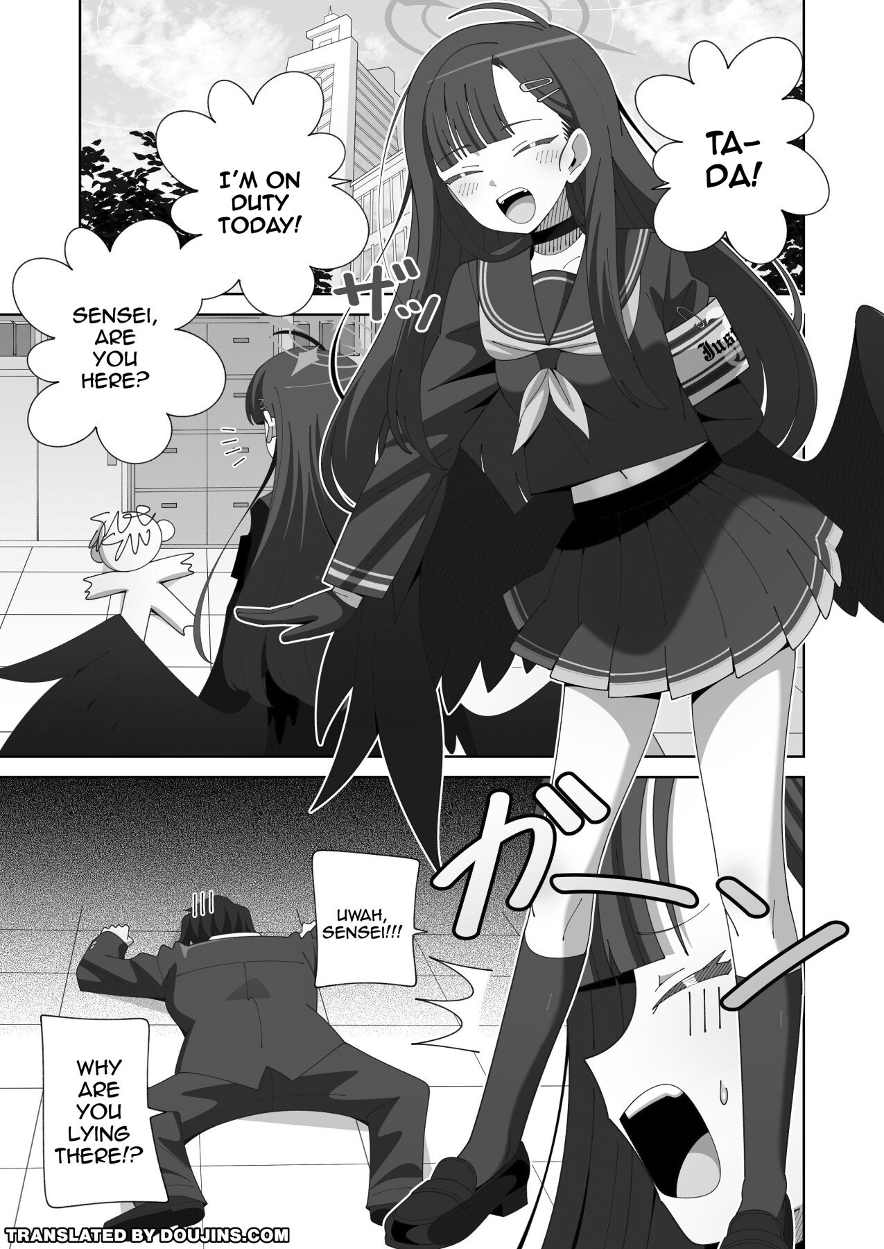 Hentai Manga Comic-Getting A Slippery Oil Massage From Ichika-Read-2